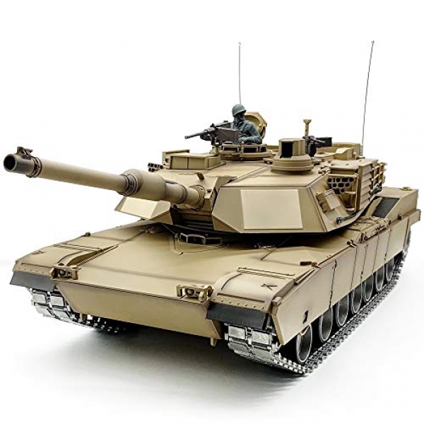 HAWK’S M1A2-D 1/sixteen RC Tank Model US Army Abrams Foremost Fight Tank BB Taking pictures Infrared Fight Metal Substances