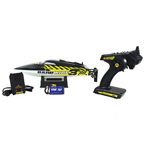 Atomik Barbwire 3 RTR 17″ Brushless Self Righting Deep Vee Hull RC Boat