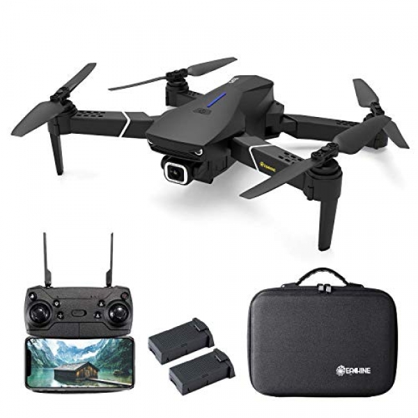 GPS Drone with 4K Camera for Adults,EACHINE E520S 5G WiFi FPV Are residing Video GPS Return Dwelling 32mins Flight Time a hundred and twenty° Vast Angle Camera RC Professional Quadcopter for Adults Carrying Case and Two Batteries