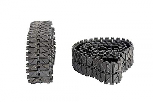 One Pair of Plastic Tracks for 1/sixteen RC A long way-off Bear an eye on Heng Long Tank (3838 Pershing M26)