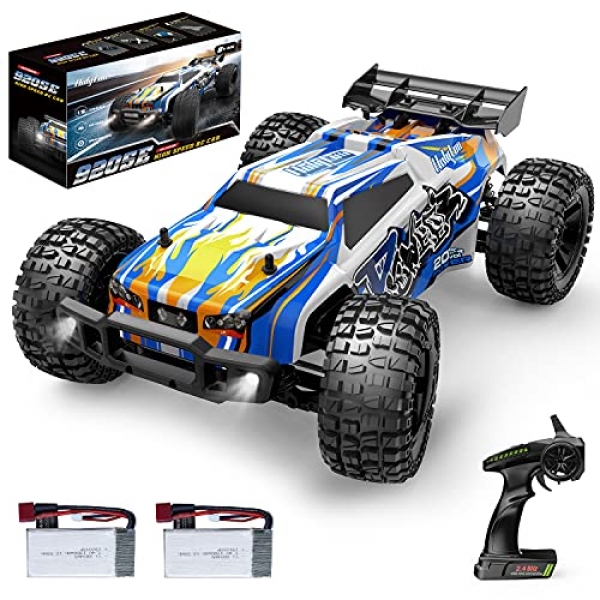 Holyton Some distance off Administration Vehicle 1:10 Scale RC Autos forty eight+ KM/H Excessive Tempo 40+ min Play , four wheel force Utilizing 2.4GHz Off…