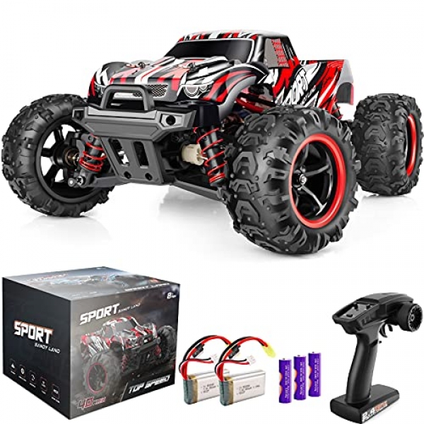 Faraway Maintain watch over Automobile, RADCLO 1:18 Scale All Terrains RC Cars, four wheel drive Excessive Tempo 40+KM/H Off Toll road Monster RC Truck, 2.4GHZ…