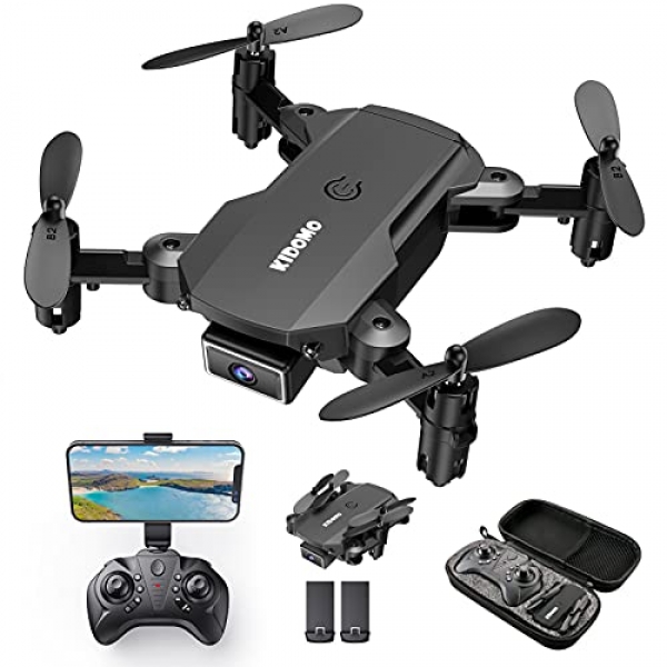 Mini Drone for Adolescence 8-12 with Camera – 1080P HD Foldable RC Drone for Beginners, Gesture Preserve a watch on, One Key Taking Off/Touchdown, Headless…