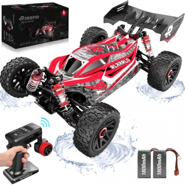 RLAARLO Rc Cars 1:14 A long way flung Steal watch over Automobile 65 KMH Tempo 4×4 Ardour Off-Twin carriageway Monster Electric Vehicles Buggy Toy for…
