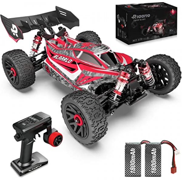 CROBOLL 1:14 Lickety-split RC Car 60KM/H Hobby Faraway Take watch over Car, RLAARLO 4wd Off-Avenue Truck Racing Buggy, Electrical Car Toy for Adults Childhood, with…