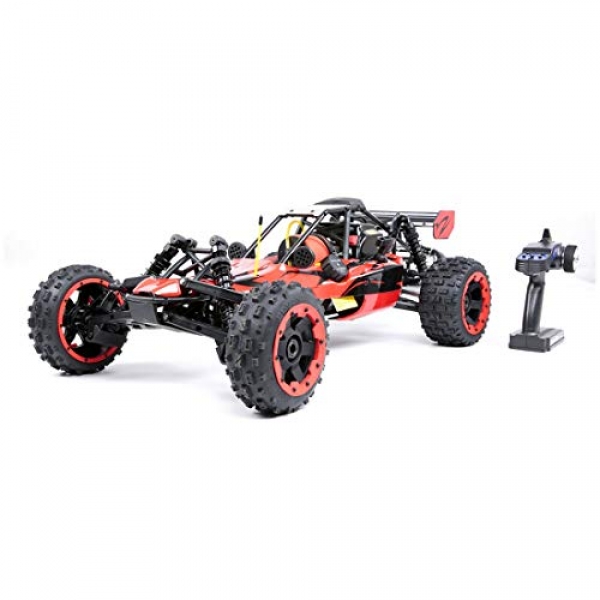 Lingxuinfo 1/5 Scale Gasoline Truck Gasoline RC Vehicle High Speed Distant Reduction watch over Off-Street Vehicle with 29cc Gasoline Engine and 2.4G Distant Controller