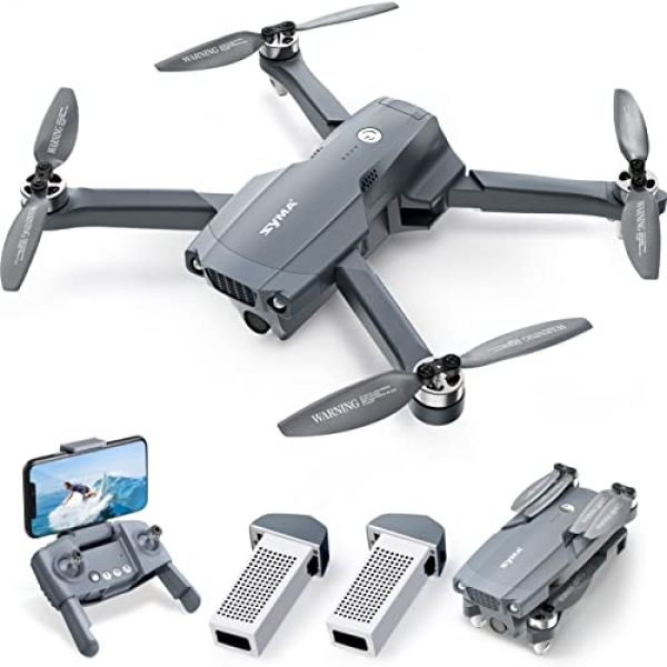 SYMA X500Pro GPS Drones with 4K UHD Digital camera for Adults, RC Quadcopter with 50 Minutes Flight Time, Brushless Motor, 5G FPV Transmission, Notice Me,…