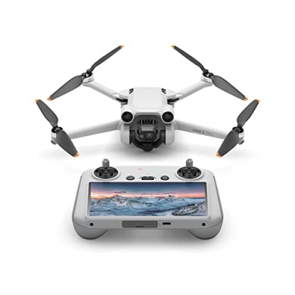 DJI Mini 3 Skilled (DJI RC) – Lightweight and Foldable Digicam Drone with 4K/60fps Video, 48MP Grunt, 34-min Flight Time, Tri-Directional Obstacle Sensing, Most attention-grabbing…