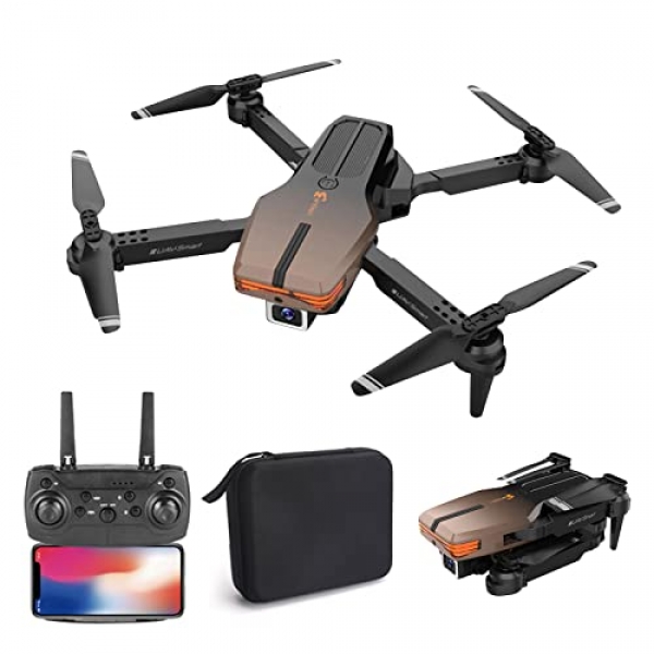Mini Drone for Newcomers RC Quadcopter with 4K HD FPV Digital camera Altitude Support, Headless Mode,Infrared Impediment Avoidance Rc Helicopter, Mini Drones for Kids and…