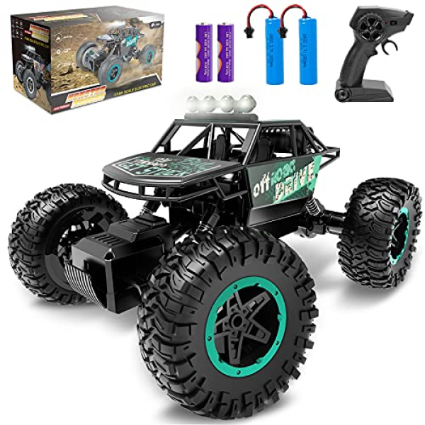 A ways away Control Vehicle 1:14 Scale All Terrain Off Road Monster Truck RC Autos 4 wheel power Electrical Vehicle with 2.4 GHz A ways…