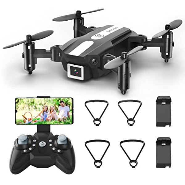 FERIETELF T25 Mini Drone with Digicam – 1080P HD RC Drones for Young other americans 8-12 Fpv Drone for Adults Newcomers, With One Key Own…