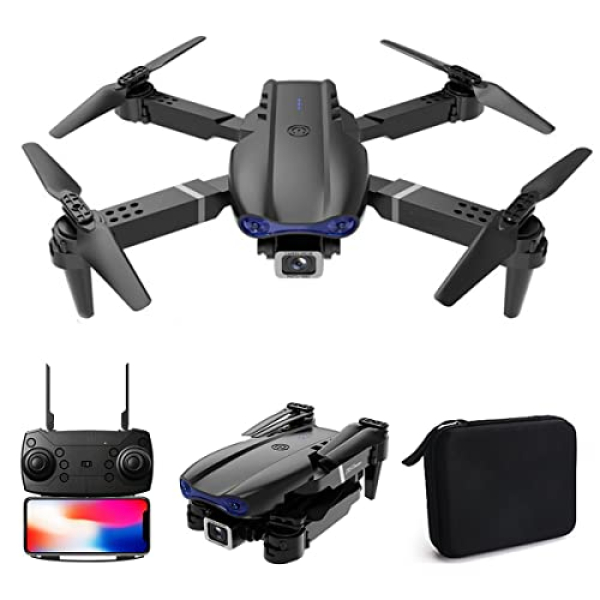 Drone with 1080P Dual HD Camera – 2022 Upgradded RC Quadcopter for Adults and Early life, WiFi FPV RC Drone for Beginners Live Video HD…