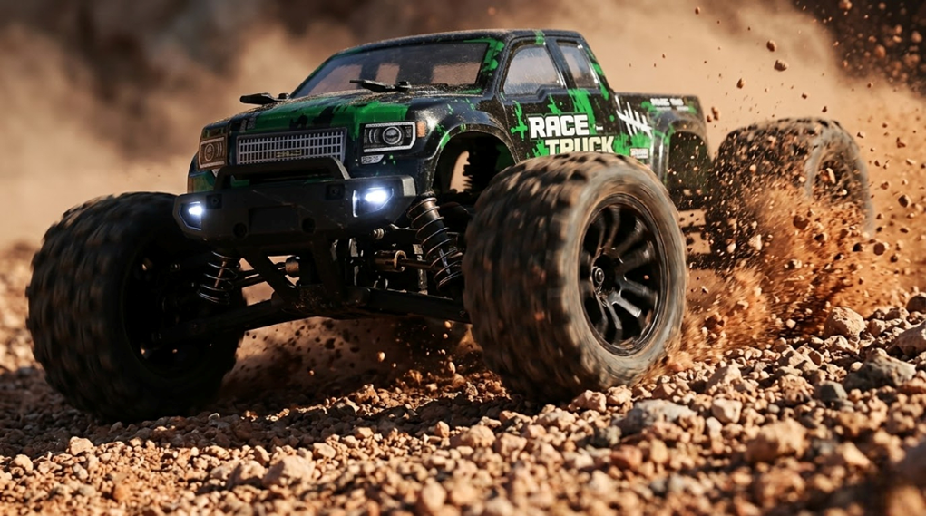 This HAIBOXING Remote Control Car Hits 22 MPH